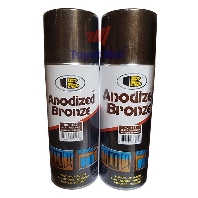 SƠN XỊT GIẢ CỔ ANODIZED BRONZE B107 BOSNY