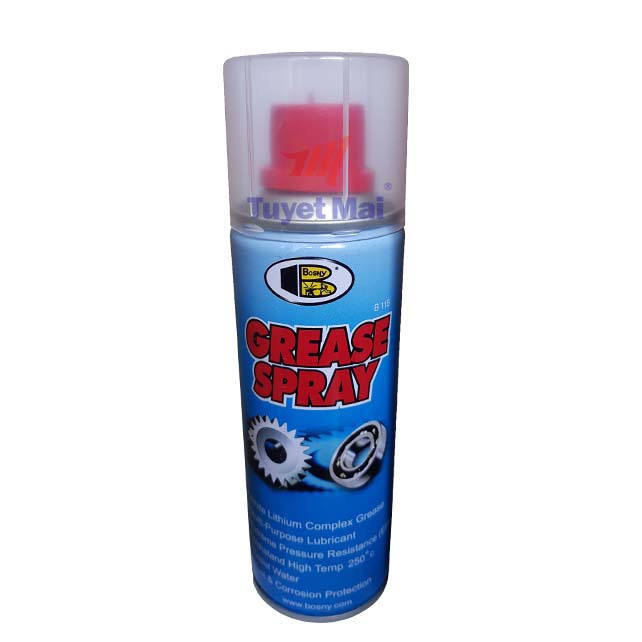 DẦU BÔI TRƠN GREASE SPRAY B115 BOSNY