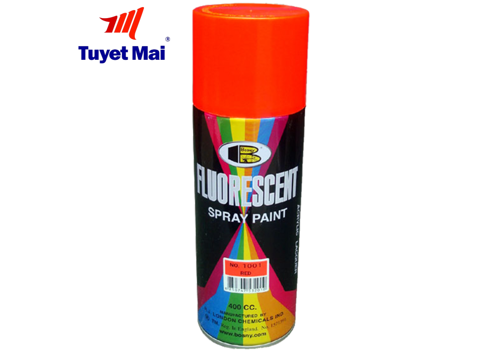 SƠN HUỲNH QUANG FLUORESCENT SPRAY PAINT BOSNY